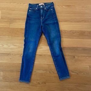 Luxe Vintage High Waist Ankle Jeans